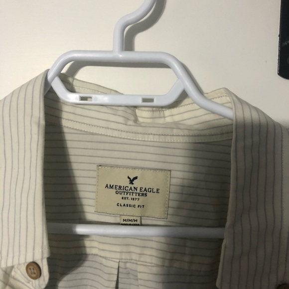 Beige (nude) dress shirt - Picture 2 of 3